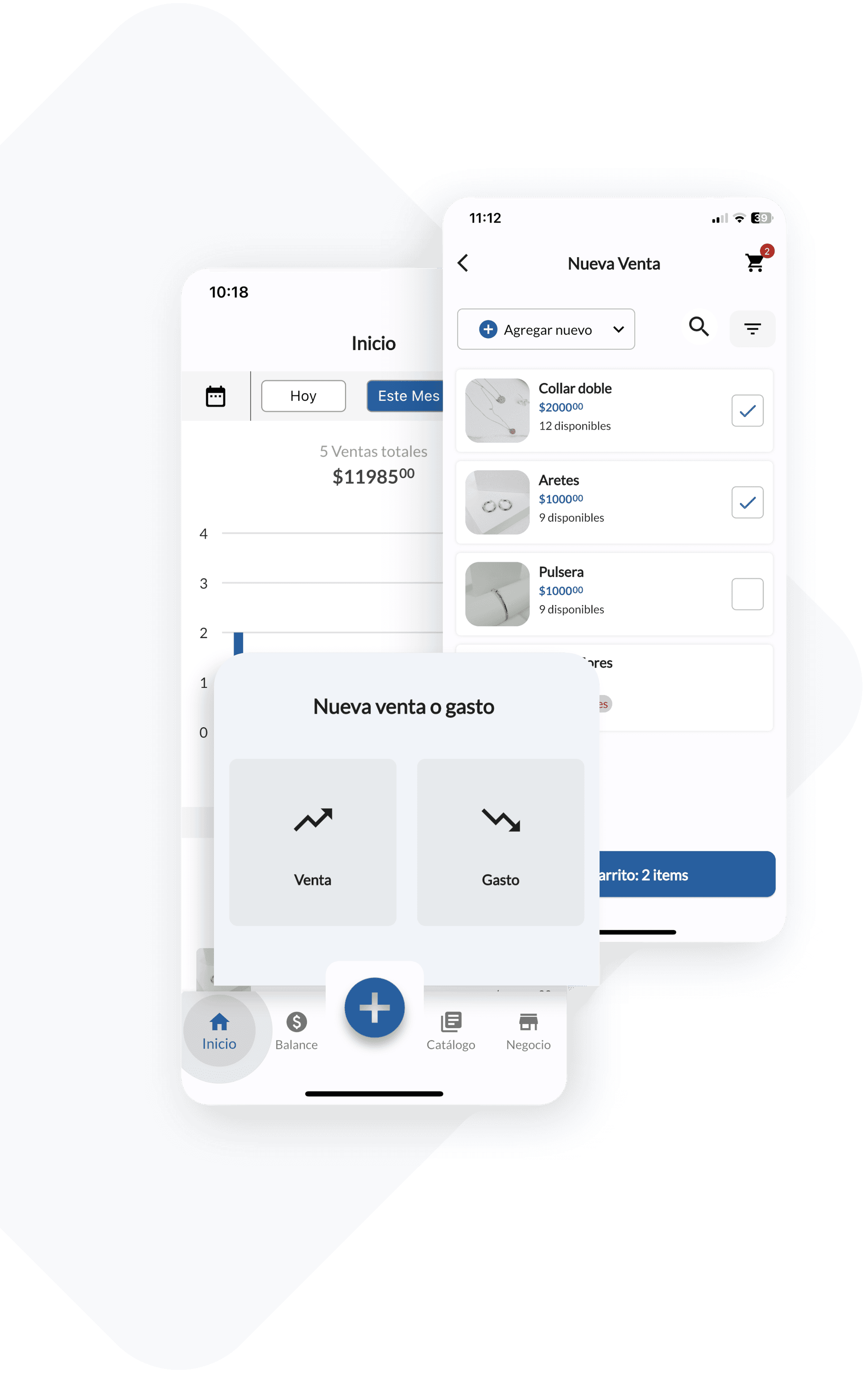 AÑADIR <br/> VENTA / GASTO